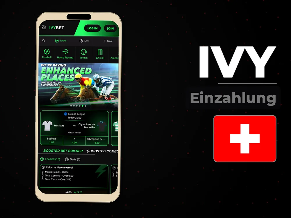 Ivy - Einzahlung